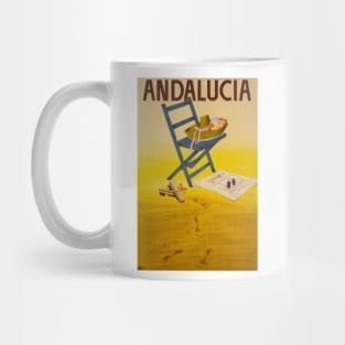 Andalucia Spain - Vintage Travel Mug